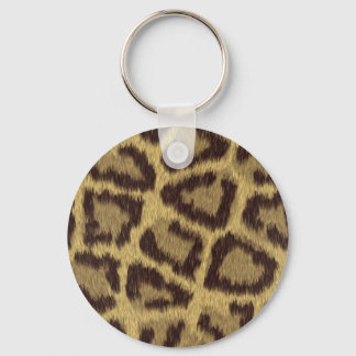 Leopard Skin Key Ring
