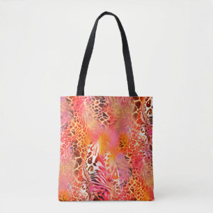 leopard skin pattern fabric leopard,abstract,anima tote bag