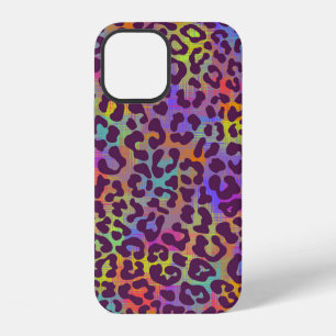 Leopard skin pattern. Repeating seamless animal ba iPhone 12 Case
