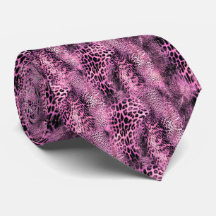 Leopard Skin Pattern  Tie