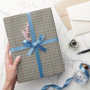 Leopard skin pattern wrapping paper