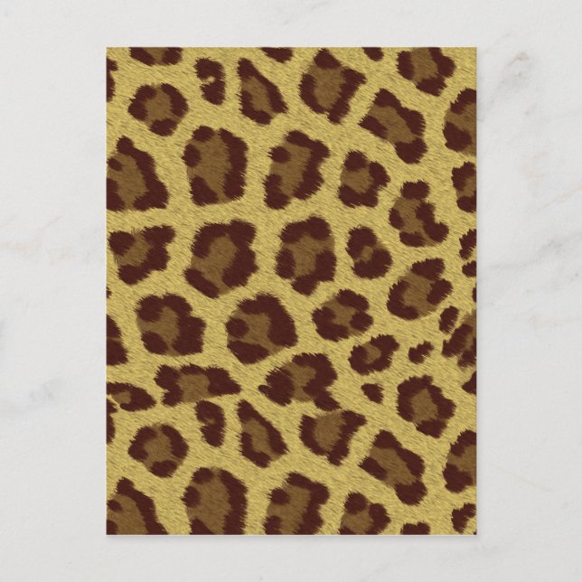 Leopard Skin Postcard (Front)