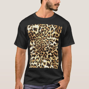 Leopard skin, seamless pattern design. T-Shirt