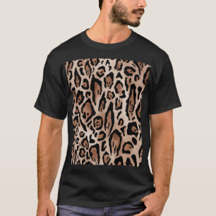 Leopard skin: seamless pattern. T-Shirt