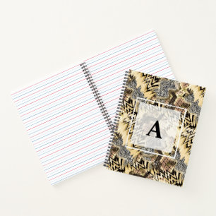 leopard skin, snakes notebook
