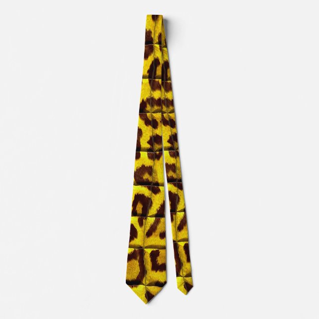 Leopard skin tie (Front)