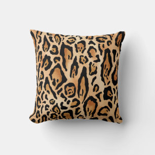 Leopard Skin: Timeless Seamless Pattern Cushion