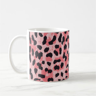 Leopard skin: vintage seamless texture coffee mug