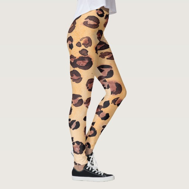 Leopard sking leggings (Right)