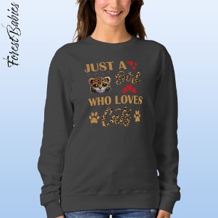 Leopard Spot Animal Print Kitty Cat Feline 🐆 Sweatshirt
