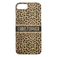 Leopard Spot Skin Print Personalised