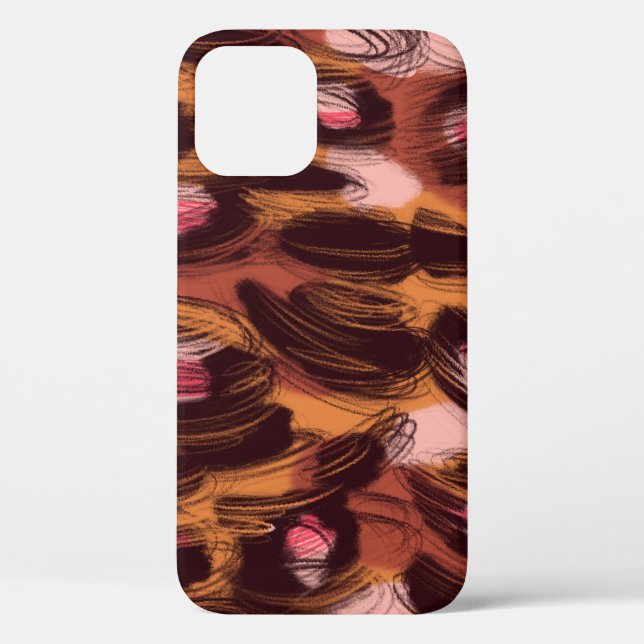 Leopard Spots African Animal Pattern Case-Mate iPhone Case (Back)
