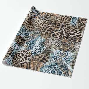 Leopard Spots Animal Print Pattern Wrapping Paper