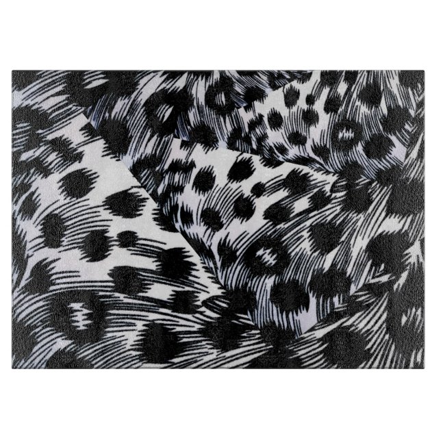 Leopard Spots Cutting Board (Front)