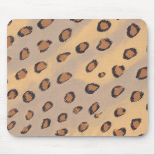 Leopard Spots Painting Custom Mousepads