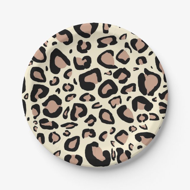 Leopard Spots Plate (Front)