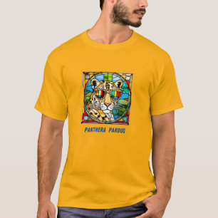 Leopard Stained Glass T-Shirt