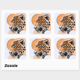 Leopard Sticker – Big Cat Aesthetic Sticker 