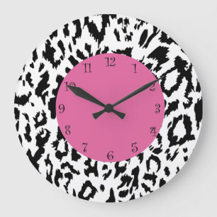 Leopard Style Wall Decor Clocks