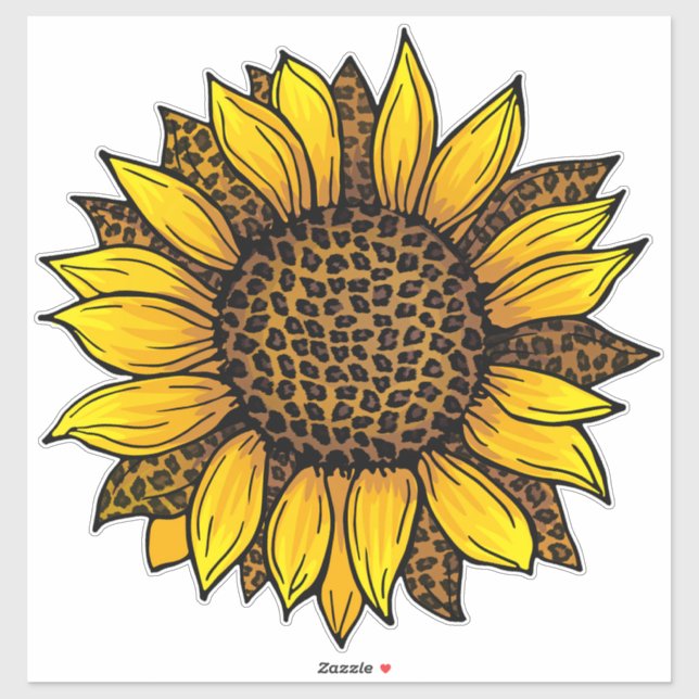Leopard Sunflower (Sheet)