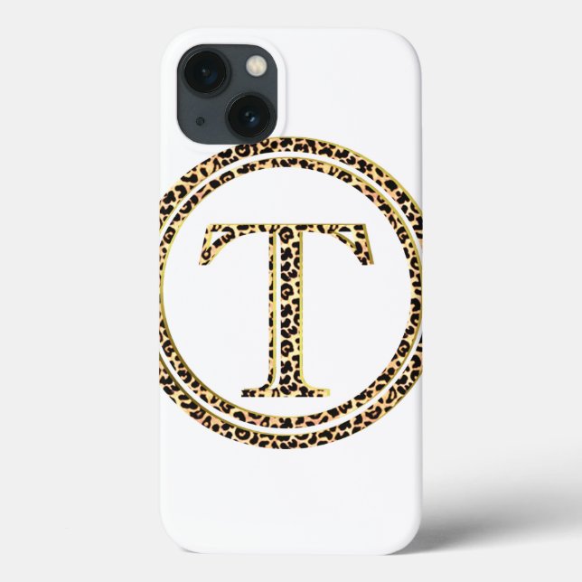 Leopard T Case-Mate iPhone Case (Back)