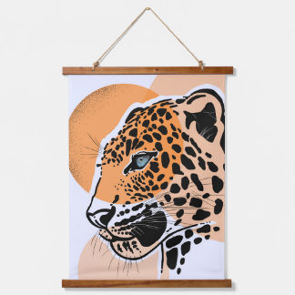 Leopard Tapestry – Bold Jungle Animal Wall Hanging
