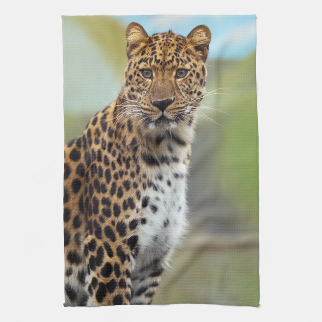 Leopard Tea Towel (Vertical)