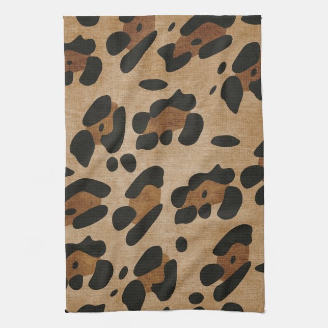 LEOPARD TEA TOWEL (Vertical)