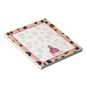 Leopard Teacher Notepad