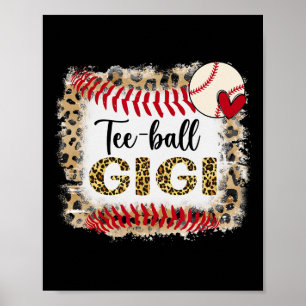 Leopard Tee-ll Gigi For Softll Player Poster