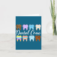 Leopard Teeth Dental Crew Happy