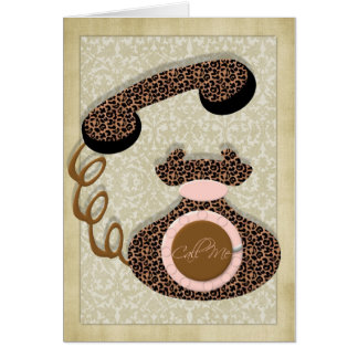 Leopard Telephone