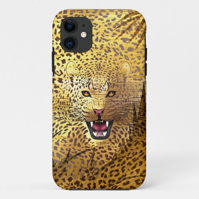 Leopard Territory 1 Case-Mate iPhone Case (Back)