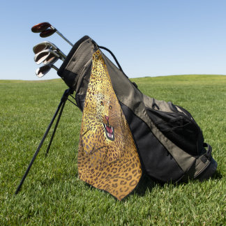 Leopard Territory 1 Golf Towel