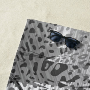 Leopard Territory 2 Beach Towel