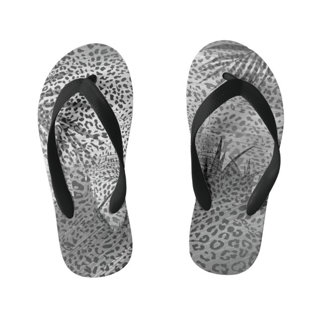 Leopard Territory 2 Kid's Thongs (Footbed)