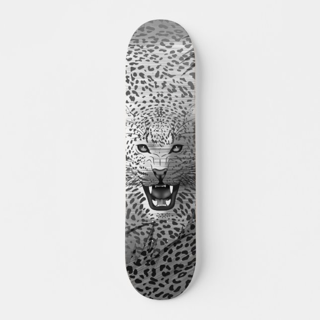 Leopard Territory 2 Skateboard (Front)