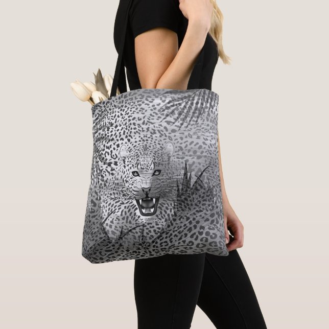 Leopard Territory 2 Tote Bag (Close Up)