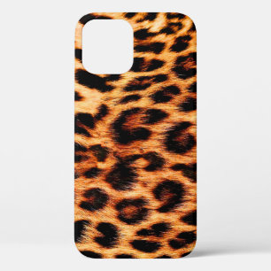 Leopard texture, African animal seamless pattern. iPhone 12 Case