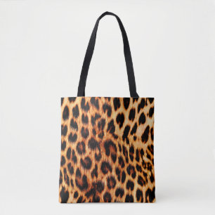 Leopard texture, African animal seamless pattern. Tote Bag