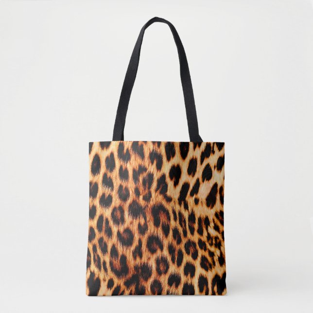 Leopard texture, African animal seamless pattern. Tote Bag (Front)