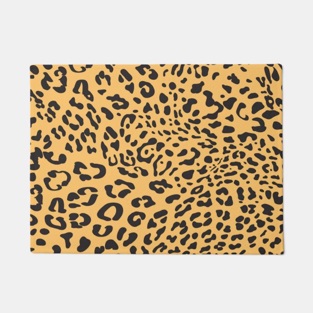 Leopard Texture Doormat (Front)