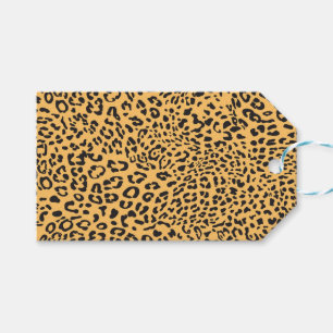 Leopard Texture Gift Tags