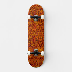 Leopard Texture Skateboard