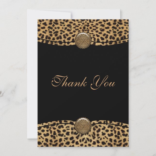 Leopard Thank You (Front)