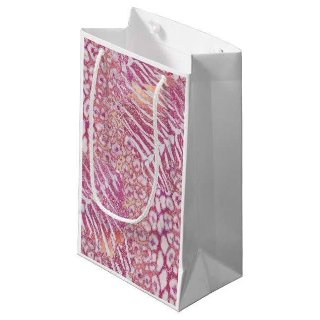 Leopard tiger skin trendy small gift bag (Front Angled)