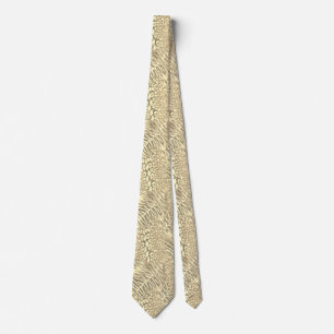 Leopard tiger skin trendy spotted striped cat neck tie