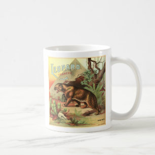 Leopard Tobacco 1900 Coffee Mug