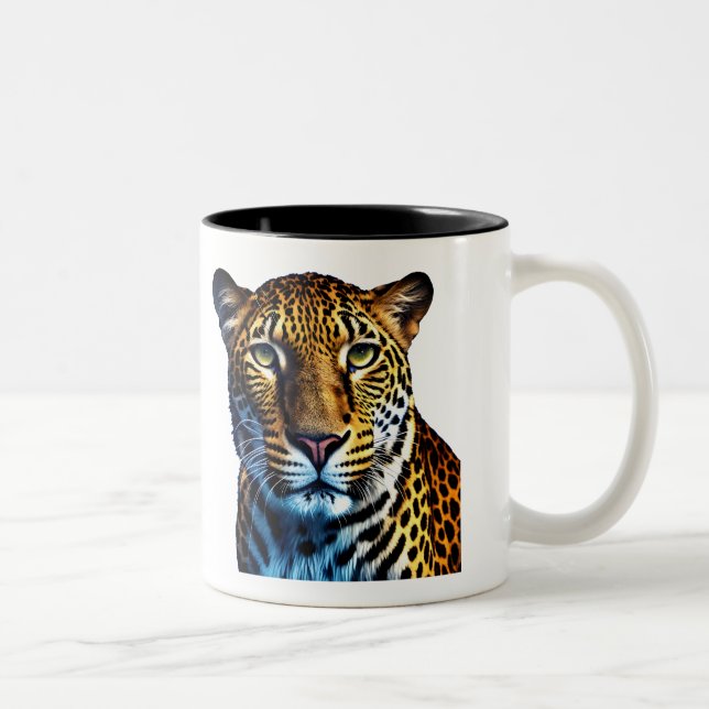 Leopard Two-Tone Coffee Mug (Right)