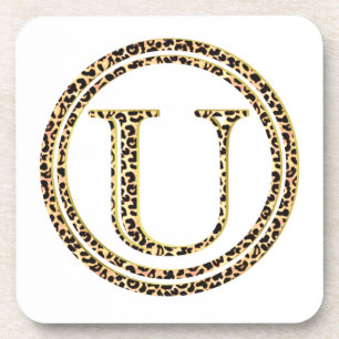 Leopard U Coaster